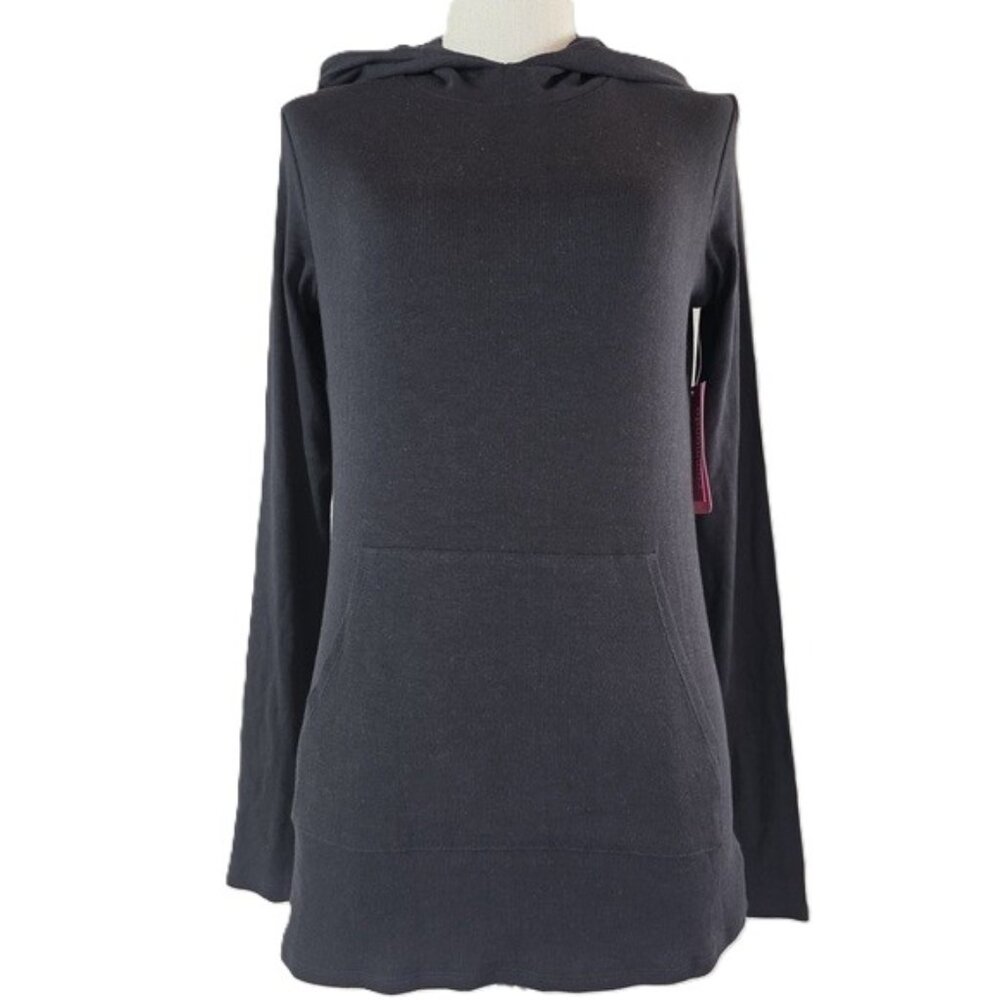NWT $128 COMMANDO LUXURY RIB HOODIE IN BLACK SIZE L - Picture 4 of 9